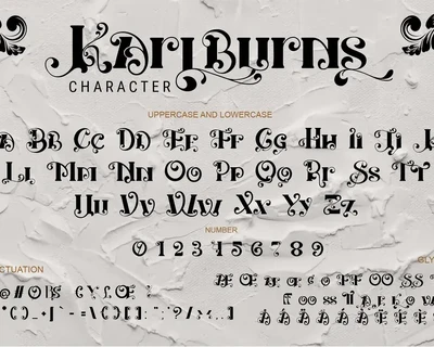 Karlburn - Serif Decorative Font