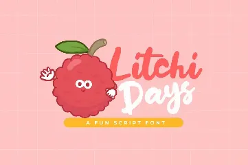 Litchi Days font