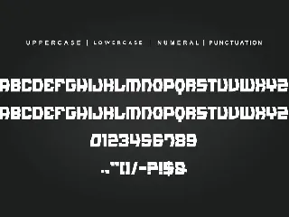 The Blackis font