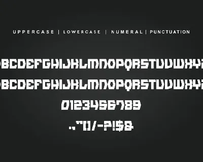 The Blackis font