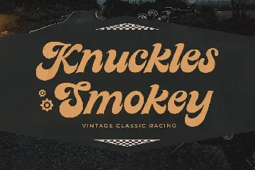 East Garage - Retro 90's Typeface font