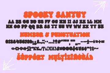 Spooky Santuy - A Playful Font