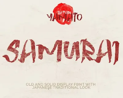 Yamato Japan Font