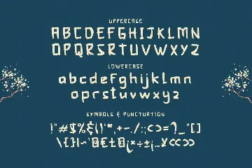 Monigiwa - Japanese Font Style