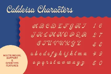 Calderisa font