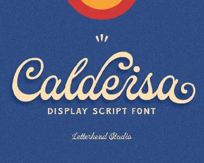 Calderisa font