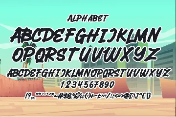 Alenos font