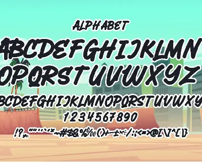 Alenos font