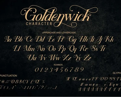 Goldenwick - Serif Decorative Font
