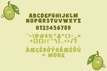 Olive Days font