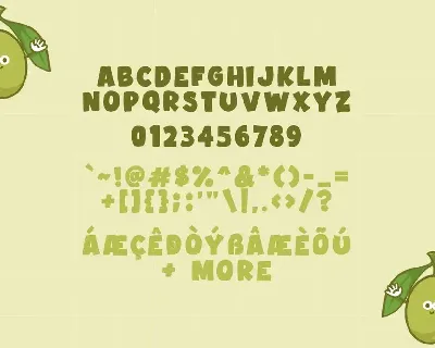 Olive Days font