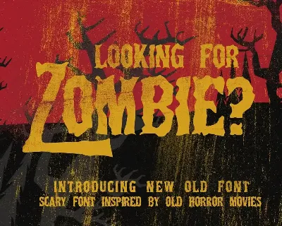 Deep Horror Font