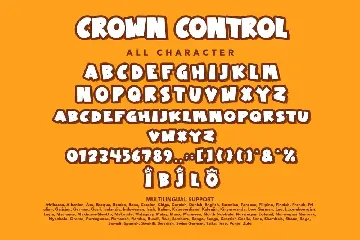 Crown Control font