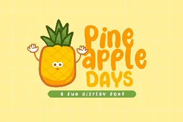 Pineapple Days font