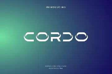 Cordo font