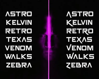 Vastron - Logo Font