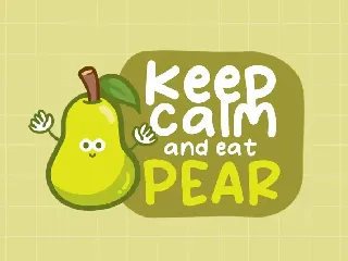 Pear Days font