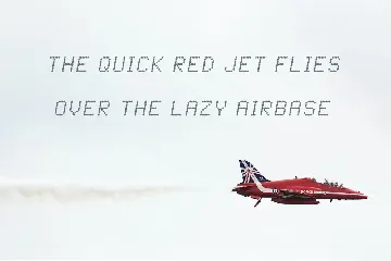 Flight - Dot Matrix Typeface font