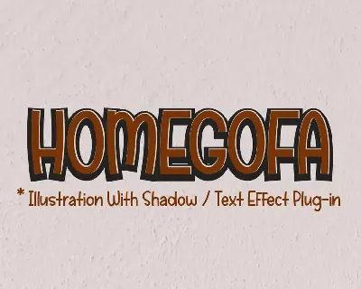 Homegofa Font