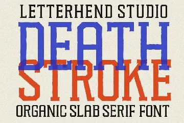 Death Stroke font