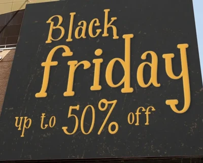 Black friday font