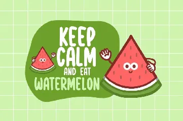 Watermelon Days font