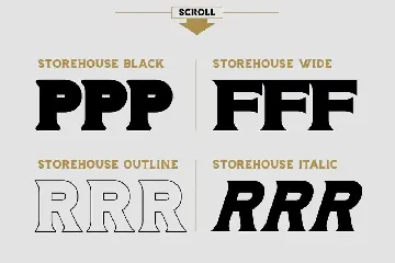 Storehouse Font