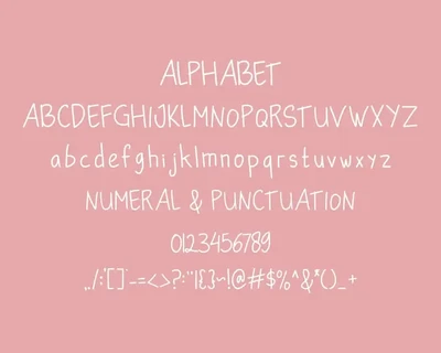 Cordila - Hand Drawn Font