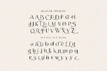 Letanger Elegant Deco Serif font