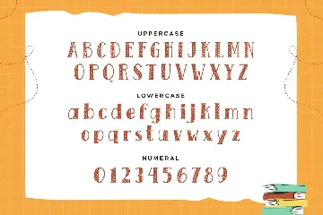 School Room - A Handwritten Chalk Font