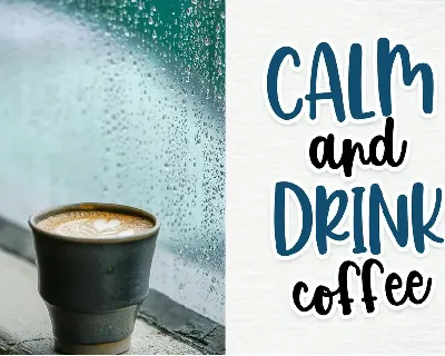 Rainy Vibes - Crafty Handwritten Font