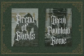 Steffany Wolfeng - Blackletter Font