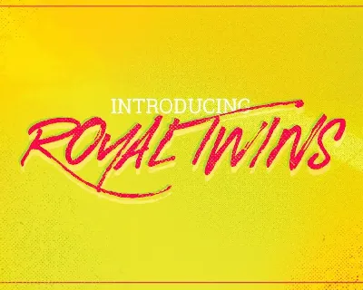 Royal Twins Font