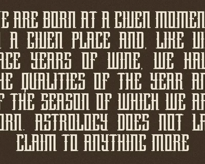 Roslav Stylish Vintage Typeface font