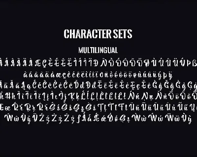 Billy The Gang font