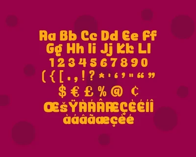 Kailinasih a Cartoon Font