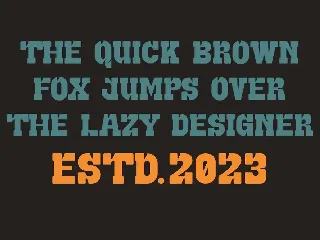 Second Bold Display Font