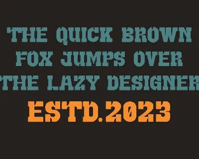 Second Bold Display Font