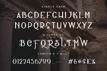 Qirllia Sans Serif Display Font