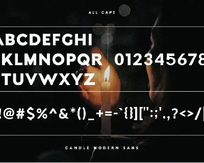 Candle font