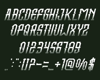 Desepped font