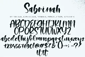 Sabrinah font