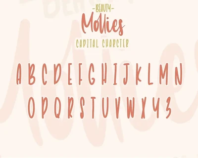 Beauty Mollies - Font Duo