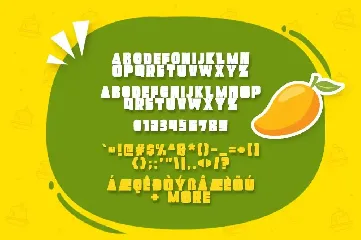 Mango Pudding font