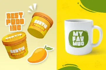 Mango Pudding font