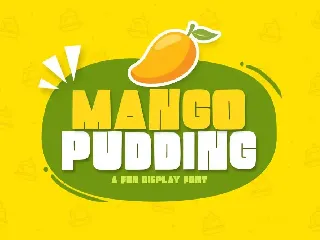 Mango Pudding font
