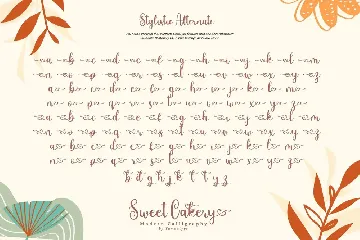 Sweet Cakery Script Font