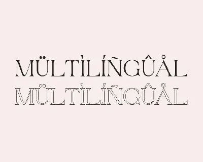 Grand Malefic font