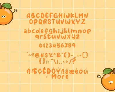 Orange Days font