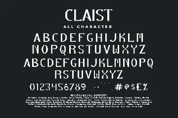 Claist Decorative Display Font